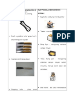 Peralatan Memotong