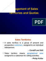 8) Sales Territory& Quota