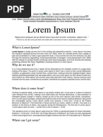 What Is Lorem Ipsum?