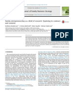 Cristina Bettinelli, Alain Fayolle and Kathleen Randerson (2014), Family Entrepreneurship-A Developing Field, Foundations and Trends in Entrepreneurship - Vol. 10 No. 3, PP 161-236.