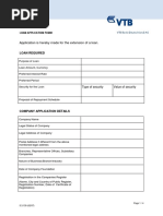 Loan Application Form