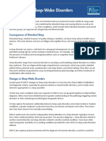 Sleep-Wake Disorders Fact Sheet PDF