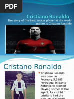 The Story of The Best Soccer Player in The World and He Is Cristano Ronaldo