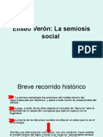 Eliseo Verón La Semiosis Social