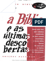 A Biblia e As Ultimas Descobertas PDF