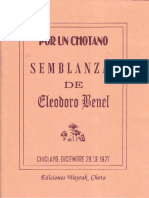 Semblanzas de Eleodoro Benel 1927