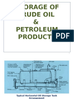 Storage of Crude Oil & Petroleum Products