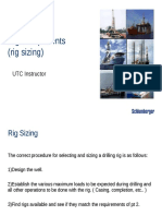 Rig Components (Rig Sizing) : UTC Instructor