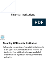 Financial Institutions