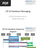 LTE X2 Handover Messaging