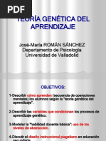 1 (T) Teoría Genética Del Aprendizaje (2 Horas) PDF