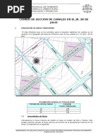 Calculo Hidráulico - Cambio de Sección en Canales