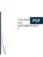 Colusion de Los Supermercados