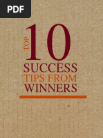 10 Success Tips For Winners