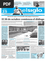 Edición Impresa El Siglo 25-10-2016