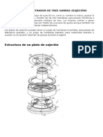 Plato Autocentrador de Tres Garras