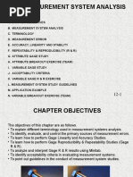 M4 - Measurement System Analysis