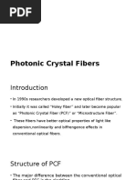 Photonic Crystal Fibers