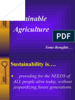 Sustainable Agriculture