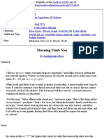 SIAND - PDF - Morning Finds You PDF