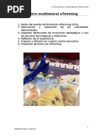 Memoria Etwinning