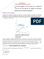 Cap 10, Secc 10.3, Ec. Parametricas y Calculo