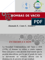 Bombas de Vacio