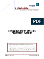 COE 107.02 Design Basics For Cathodic Protection Systems