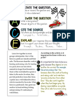 Race Strategy and Rubric