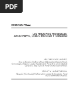 Los Principios Procesales-Juicio Previo, Debido Proceso y Oralidad