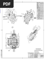 Drawing of Gearbox