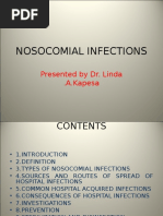 Nosocomial Infections - Dr. Linda