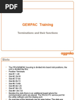 GEMPAC Training: Terminations and Their Functions