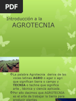 Introducción A La Agrotecnia