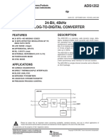 Features Description: Sbas127D - September 2000 - Revised June 2006