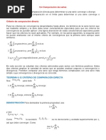 Sec 9.4 Comparacion de Series