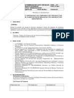 Procedimiento Operativo de BP de - Expendio