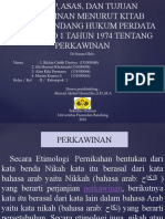 Prinsip, Asas, Dan Tujuan Perkawinan Menurut Kitab Undang-Undang Hukum Perdata Dan Uu No 1 Tahun 1974 Tentang Perkawinan