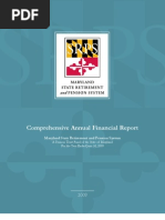 Maryland State Retirment An Pension System - 2009 CAFR