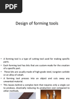 Design of Forming Tools