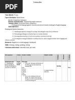 Lesson Plan Factors of Good Health