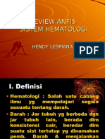 Review Anfis Sistem Hematologi