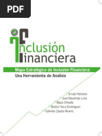 Mapa Estratégico de Inclusión Financiera PDF