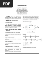 Cañon de Gauss Formato IEEE