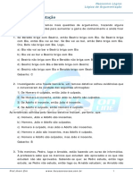 Exercicios Logica de Argumentacao PDF