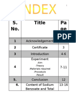 S. No. Title Pa Ge No.: Acknowledgement 2 Certificate 3 4-6 Experiment 7-11