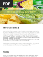 Frituras de Maíz Saludables