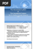 The Adversarial Vs Inquisitorial System PDF