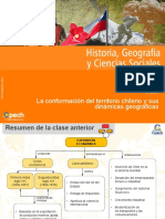 Clase La Conformación Del Territorio Chileno