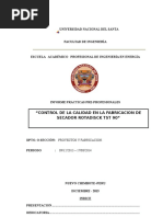 Control de Calidad en La Fabricacion de Secador Rotadisk TST 90